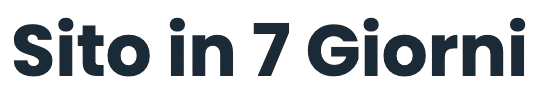 Logo Sito in 7 Giorni